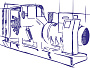 ДЭС (ДГУ) ЭТРО АД1450-Т400 6300В изготовлены с двигателем MTU 12V4000G63 от российского производителя АО «Электроагрегат» Дизель-генератор ЭТРО в Краснодаре АД1450-Т400 с двигателем MTU 12V4000G63 от российского производителя