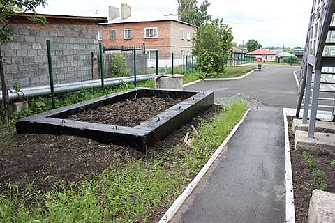 Основание с гидроизоляцией полностью готово